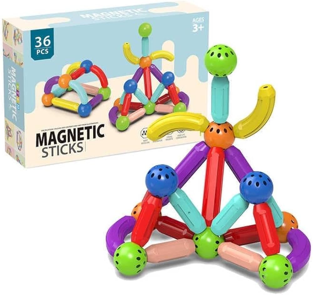 36 PCS Magnetic Building Blocks