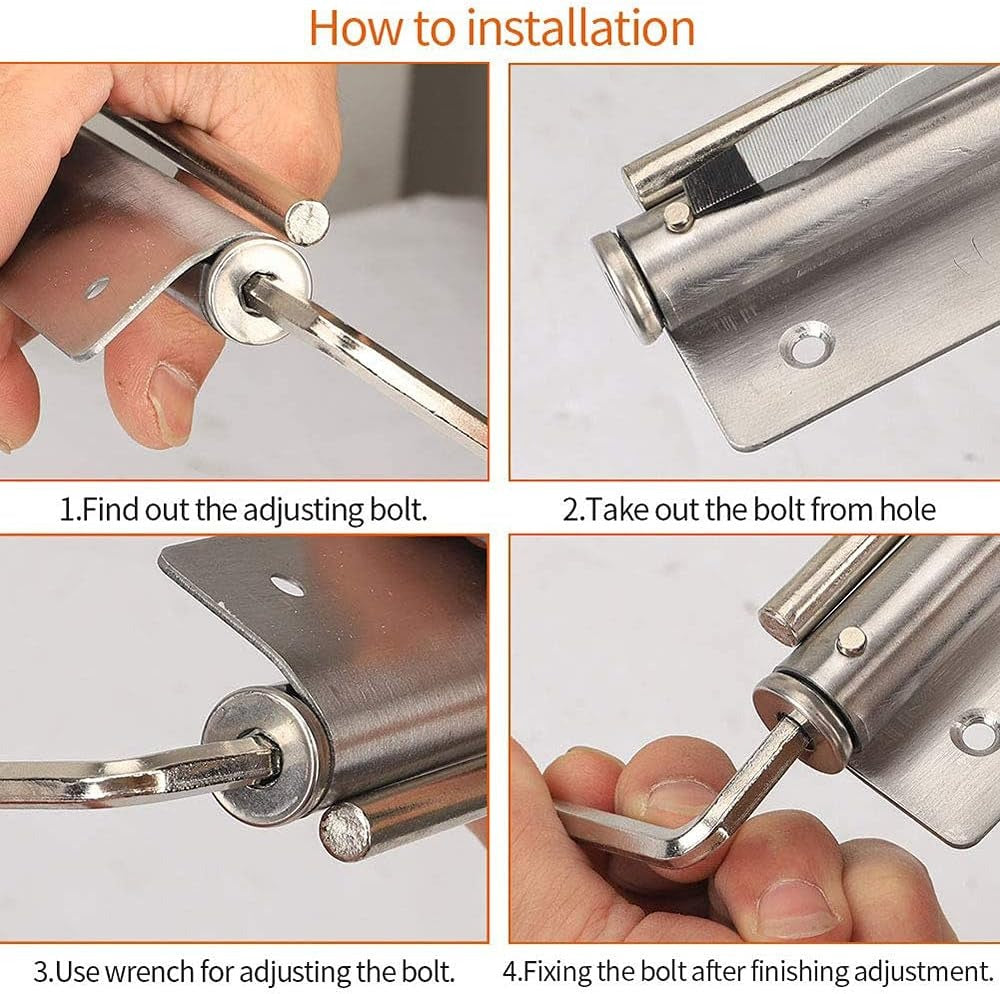 Automatic Door Closer Heavy Duty Self Closing Device for Home Office