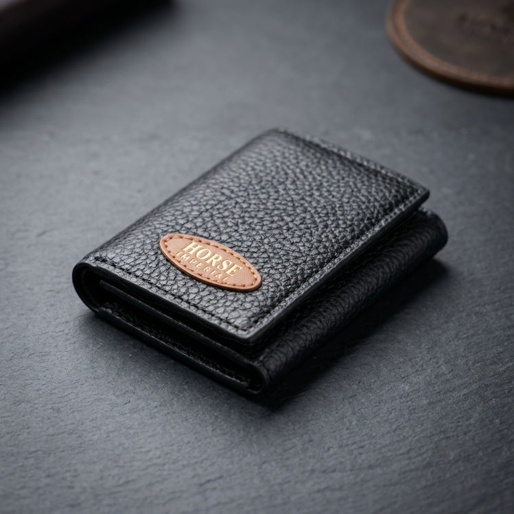 Horse Imperial Premium Tri-Fold Wallet – 10 Card Slots | Dual Cash Pockets
